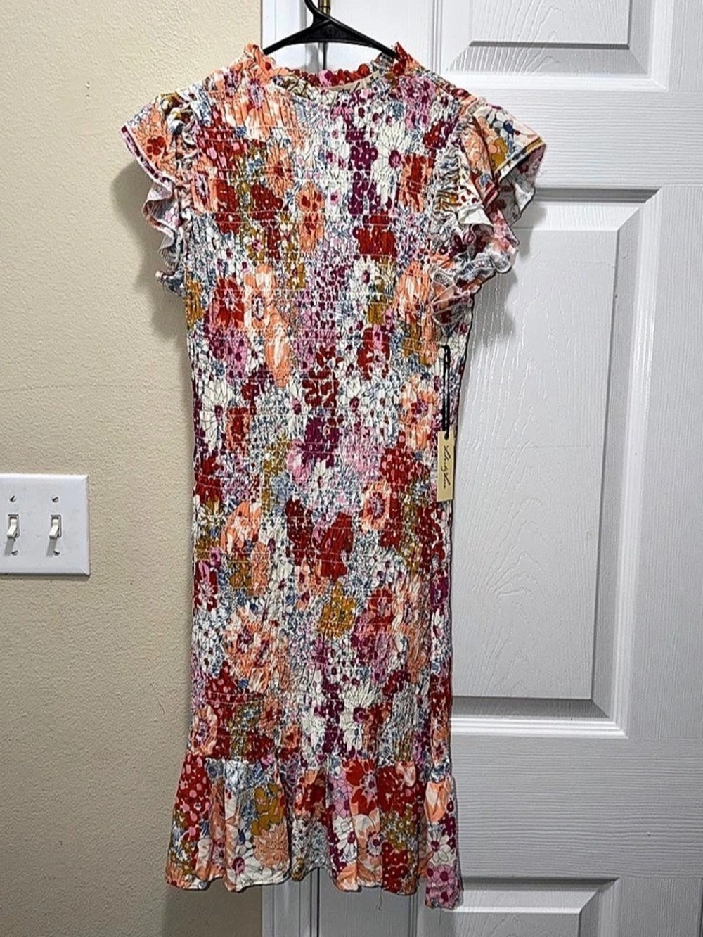 Liberty Love Floral Midi Dress Size Medium Like New